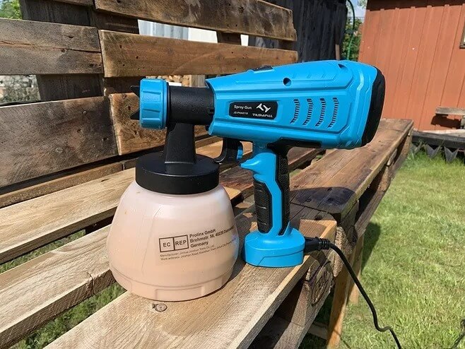 Tilswall 550W electric paint sprayer gun