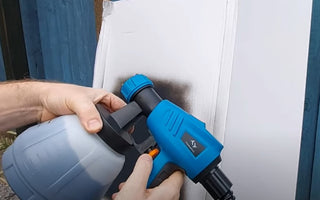clean an electric paint spray gun