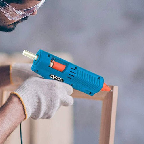 how to use a hot glue gun