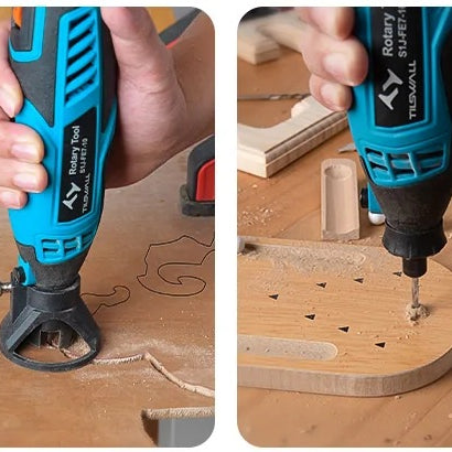 how to use a rotary tool on wood