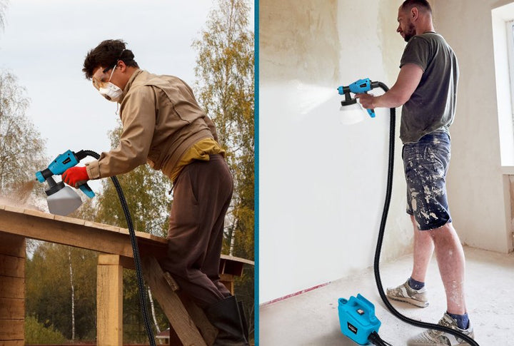 the use of an HVLP paint sprayer