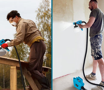 the use of an HVLP paint sprayer