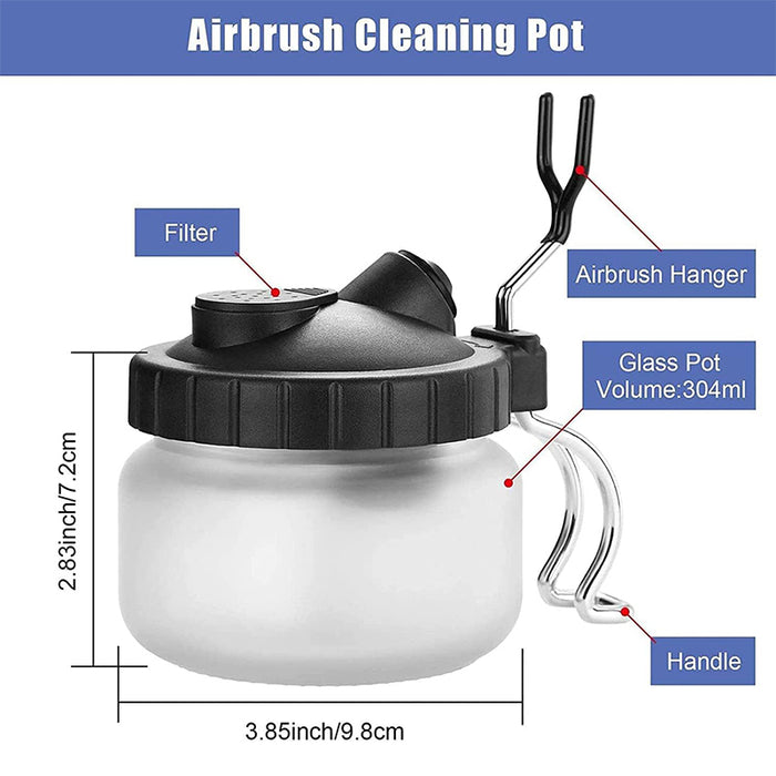 Multi-Purpose Airbrush Cleaning Pot Airbrush Washing kit