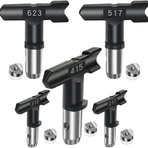 Tilswall Reversible Spray Tip Airless Spray Nozzles for Airless Paint Spray Guns