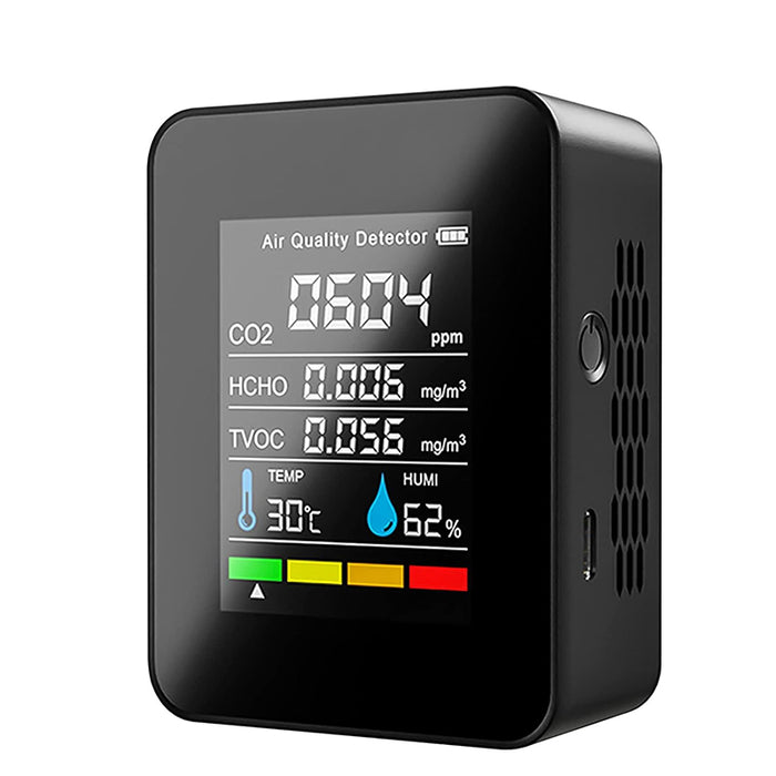 Real-time 5-in-1 Air Quality Monitor Indoor