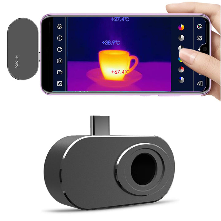 Tilswall Thermal Camera for Smartphone 256*192 IR/25HZ Infrared Thermal Imager