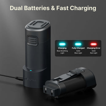 Dual Batteries & Fast Charging