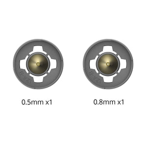 0.5mm & 0.8mm Brass Precision Nozzles for Hornet