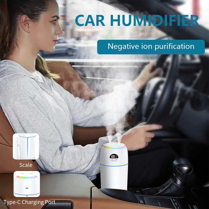 Rechargeable Portable Humidifiers with Adjustable Angle