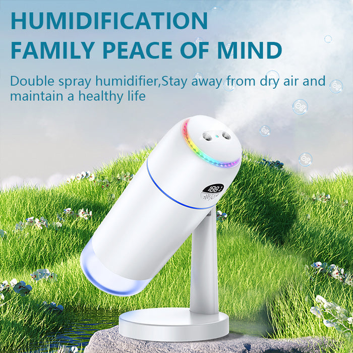 Rechargeable Portable Humidifiers with Adjustable Angle