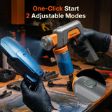one-click start, 2 adjustable modes
