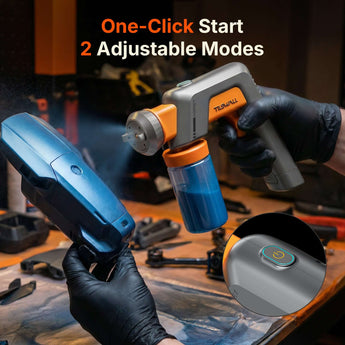 one-click start, 2 adjustable modes