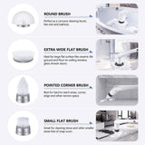 electric spin scrubber cleaning brush