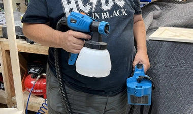 Tilswall 800W HVLP Paint Sprayer Electric Spray Gun review – look out brushes, your days are numbered