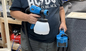 Tilswall 800W HVLP Paint Sprayer Electric Spray Gun review – look out brushes, your days are numbered