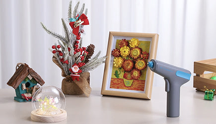 11.xx Tilswall Cordless Hot Glue Gun, 30s Fast Preheating With 2Ah Built-in Battery, Hot Melt Glue Gun With 20pcs Premius Glue Sticks, Smart Power-Off, USB-C Inputs Suitable For DIY Craft, Home Repaire - View #4