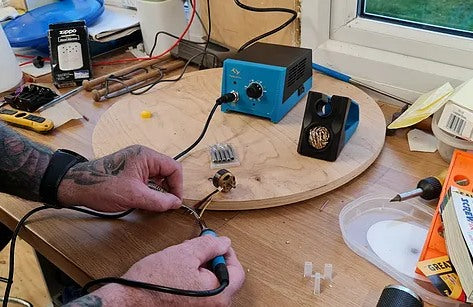 how to test soldering iron head for station