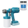 Tilswall Cordless Paint Sprayer, Ultra-Light Electric Spray Gun Compatible for Dewalt 20V Battery(Not Included)