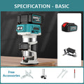 Tilswall  Compact Router Tools for Woodworking with 6 Variable Speeds