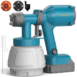 Tilswall Cordless Paint Sprayer Compatible with Dewalt 20V Battery (Battery Not Included)