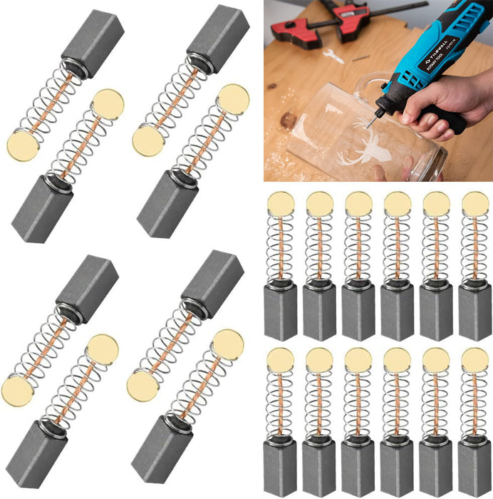 20 PCS Carbon Brushes for Rotary Tools