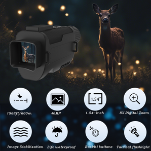 Portable Night Vision Goggles for Hunting, Camping & Security Patrol