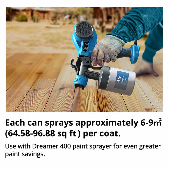 Tilswall Dilution-free Paint for Paint Sprayer (Ivory white)
