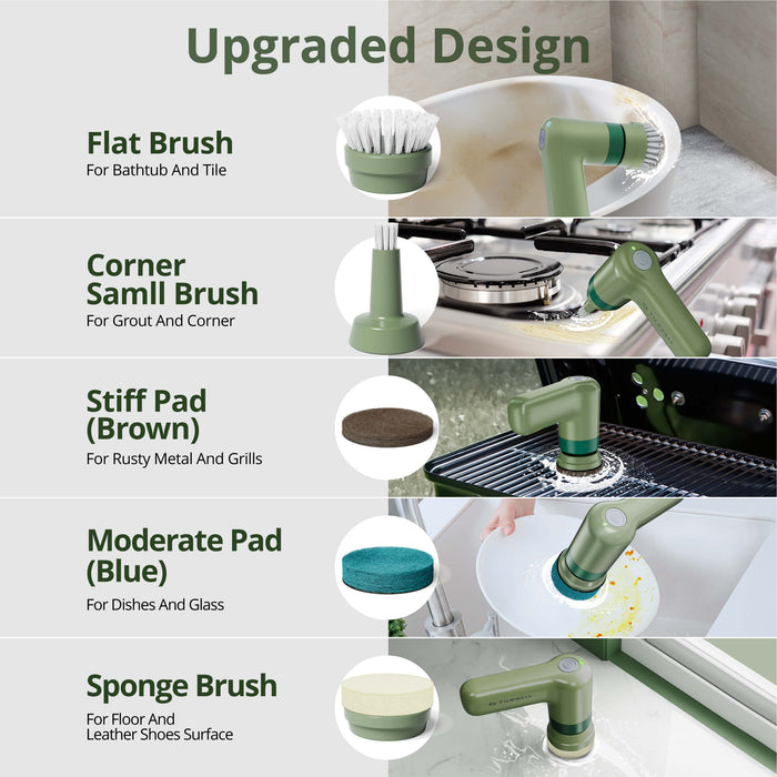 Brush Heads for M4L Power Scrubber