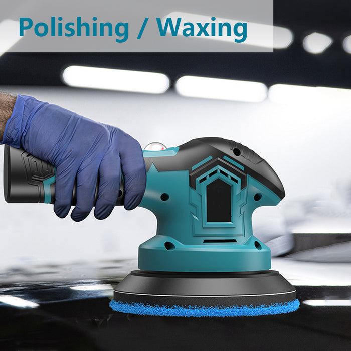 12V Portable Cordless Car Polisher Kit for Car Detailing — Tilswall