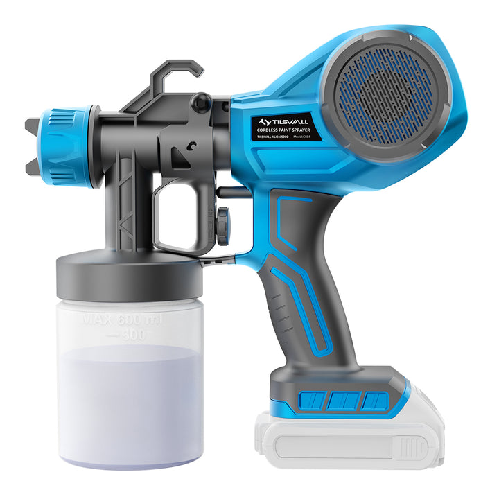 Tilswall Cordless Paint Sprayer for Dewalt 20V Battery (Battery Not Included)