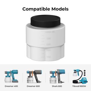 1000ml Petal-Shaped Paint Container Replacement Cup