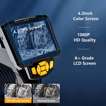 4.3 Inch IPS Screen