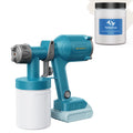Tilswall Cordless Paint Sprayer, Ultra-Light Electric Spray Gun Compatible for Dewalt 20V Battery(Not Included)