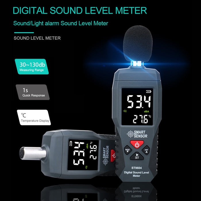Decibel Meter, Digital Sound Level Meter Portable SPL Meter