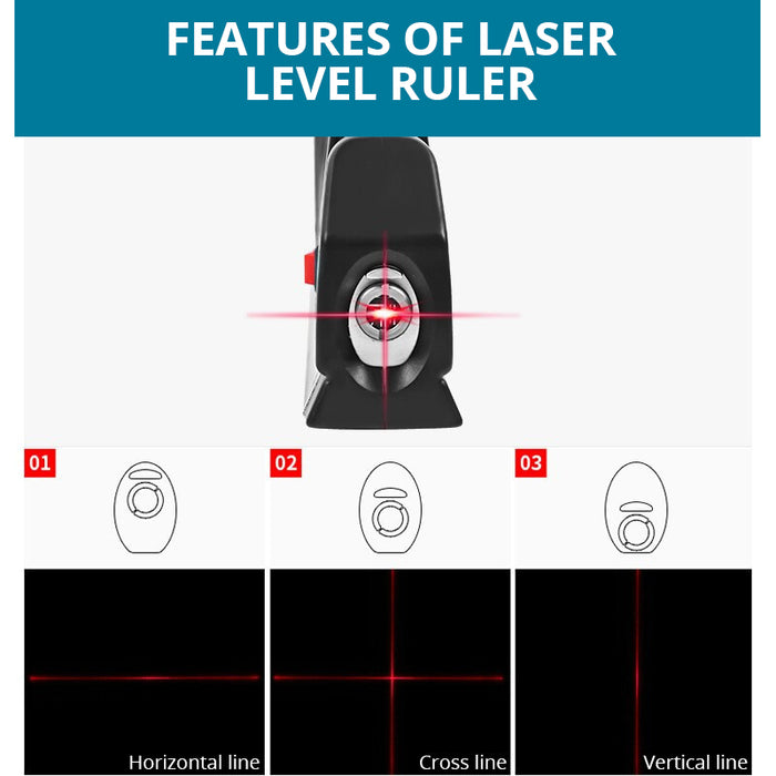 3 in 1 Laser Level, Multipurpose Aligner