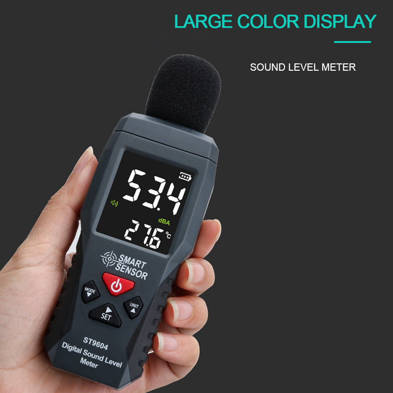Tilswall Decibel Meter, Digital Sound Level Meter Portable SPL Meter