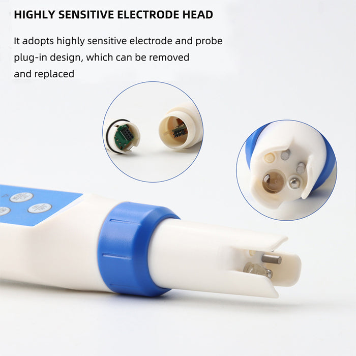 Tilswall Digital Water Tester 5-in-1 PH Meter & TDS Meter