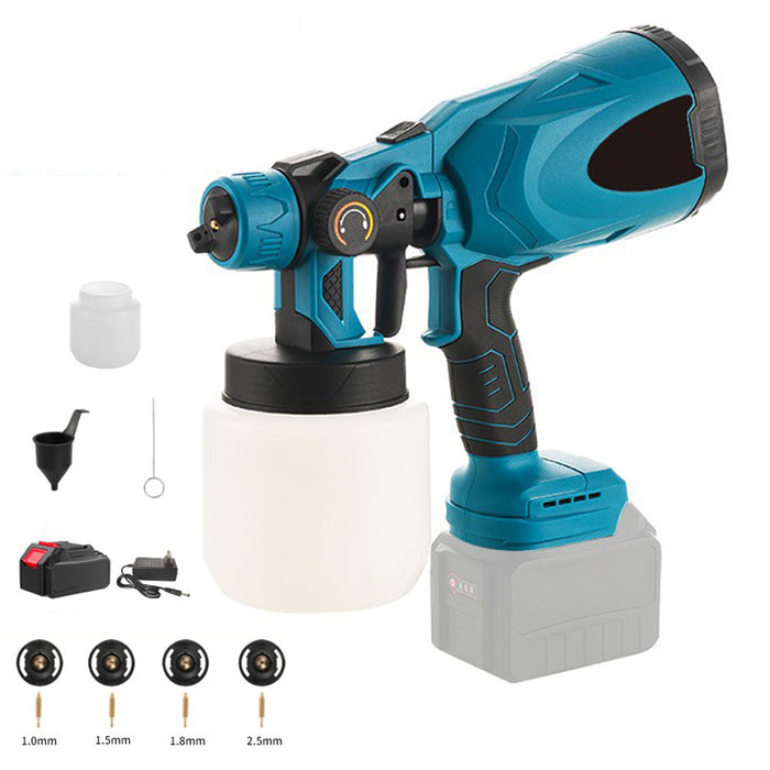 7.5Ah Battery HVLP Cordless Paint Sprayer for Home Interior and Exterior