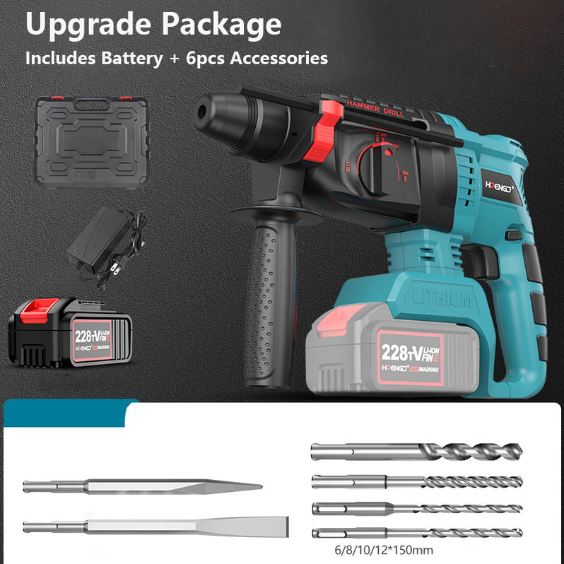 Tilswall 21V SDSPlus Heavy Duty Rotary Hammer Drill