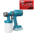 Tilswall Cordless Paint Sprayer, Ultra-Light Electric Spray Gun Compatible for Dewalt 20V Battery(Not Included)