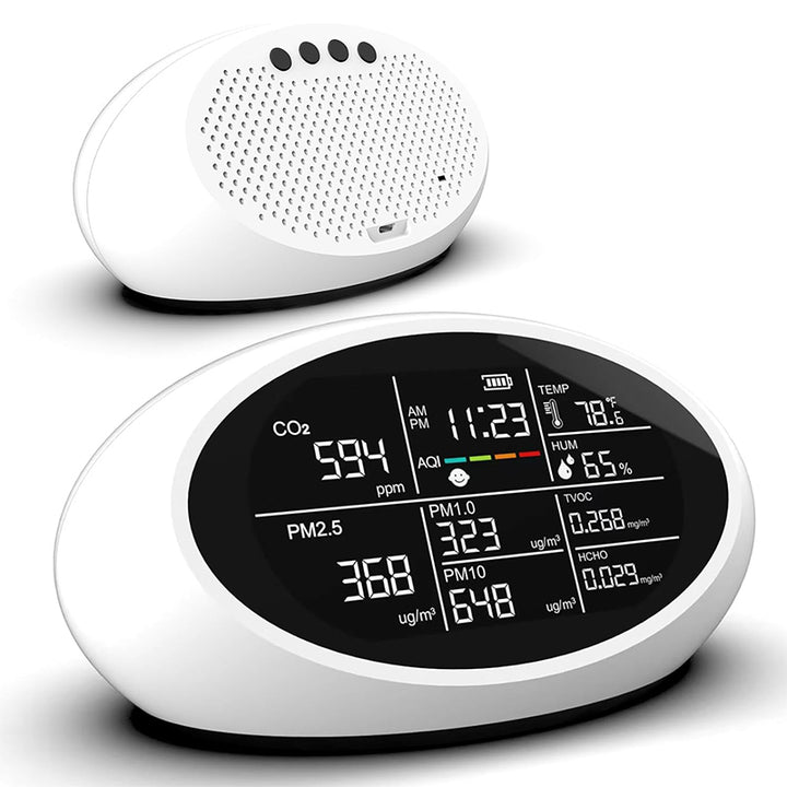 Tilswall 10 in 1 Professional Air Quality Monitor Indoor
