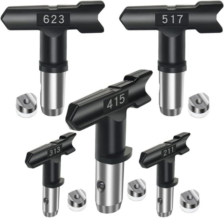Tilswall Reversible Spray Tip Airless Spray Nozzles for Airless Paint Spray Guns