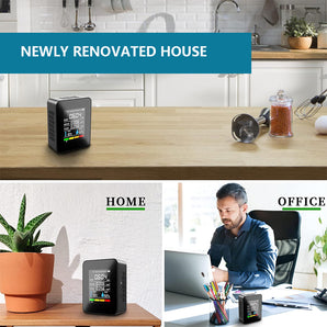 Tilswall Air Quality Monitor, Real-time 5-in-1 Indoor