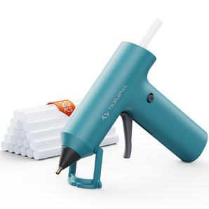 Tilswall Cordless Hot Glue Gun with 20 Premium Glue Sticks