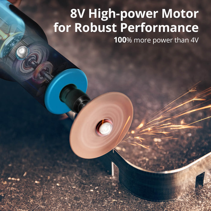 Tilswall 8V Cordless Rotary Tool, 5-Speed Power Rotary Tool