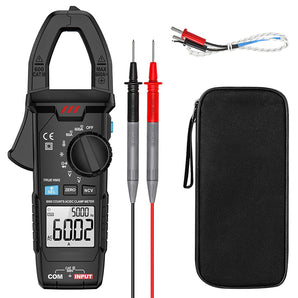 Tilswall Digital Clamp Meter, Multimeter 6000Counts Volt Meter