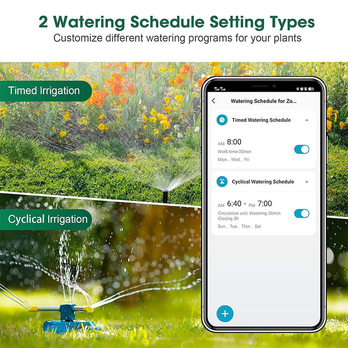WiFi Sprinkler Timer, Digital Water Timer for Garden Hose Faucet
