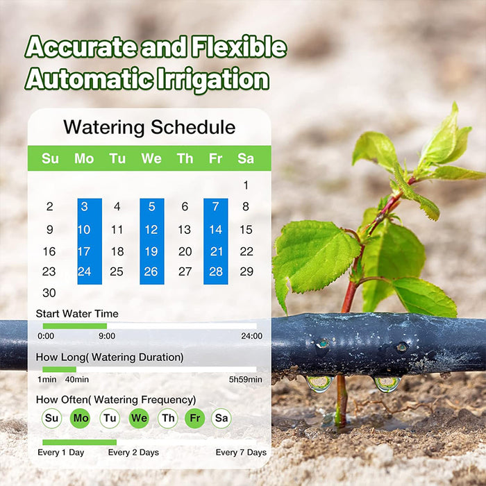 WiFi Sprinkler Timer, Digital Water Timer for Garden Hose Faucet