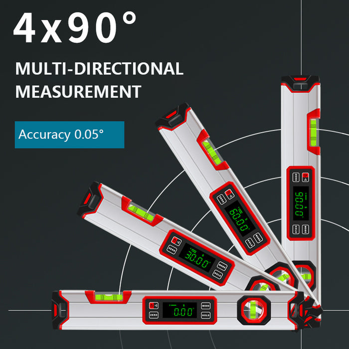 Digital Level With LED Display 360° Angle Magnetic Digital Level