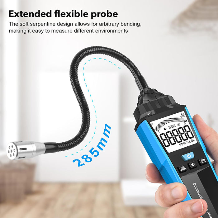 Rechargeable Gas Leak Detector with Probe